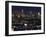 California, Los Angeles, City Lights and Downtown District Skyscrapers, USA-Christian Kober-Framed Photographic Print