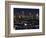 California, Los Angeles, City Lights and Downtown District Skyscrapers, USA-Christian Kober-Framed Photographic Print