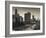 California, Los Angeles, Downtown and Rt, 110 Harbor Freeway, USA-Walter Bibikow-Framed Photographic Print