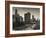 California, Los Angeles, Downtown and Rt, 110 Harbor Freeway, USA-Walter Bibikow-Framed Photographic Print