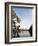 California, Los Angeles, Downtown District Skyscrapers Behind Echo Park Lake, USA-Christian Kober-Framed Photographic Print