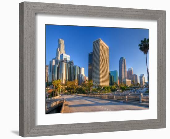 California, Los Angeles, Downtown, USA-Alan Copson-Framed Photographic Print