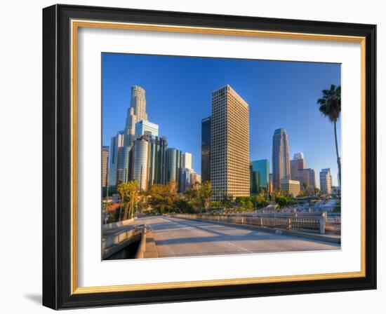 California, Los Angeles, Downtown, USA-Alan Copson-Framed Photographic Print