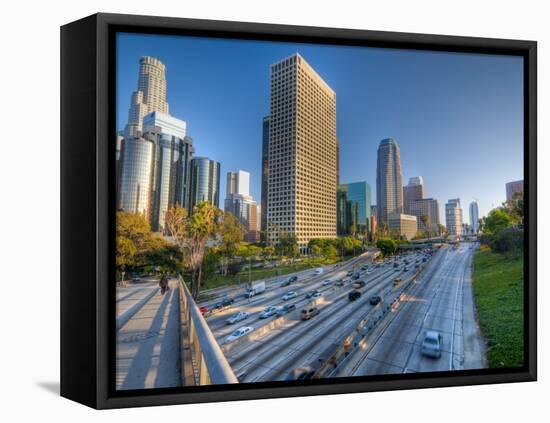 California, Los Angeles, Downtown, USA-Alan Copson-Framed Premier Image Canvas