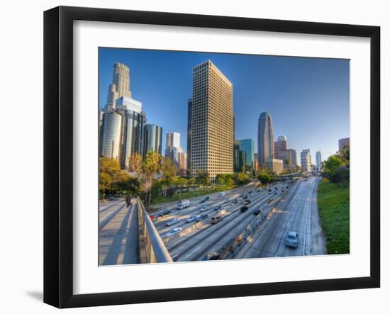 California, Los Angeles, Downtown, USA-Alan Copson-Framed Photographic Print