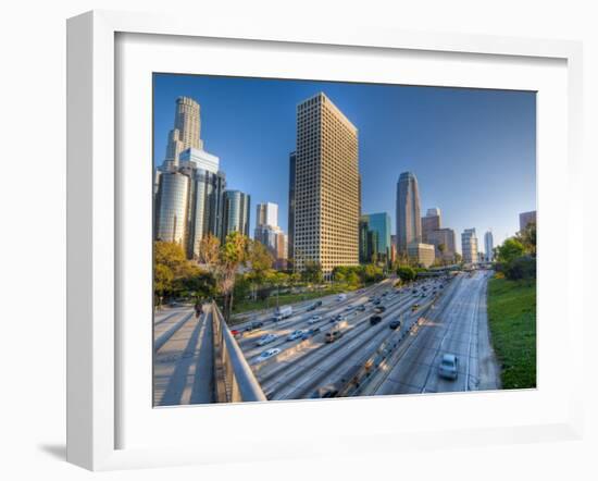 California, Los Angeles, Downtown, USA-Alan Copson-Framed Photographic Print