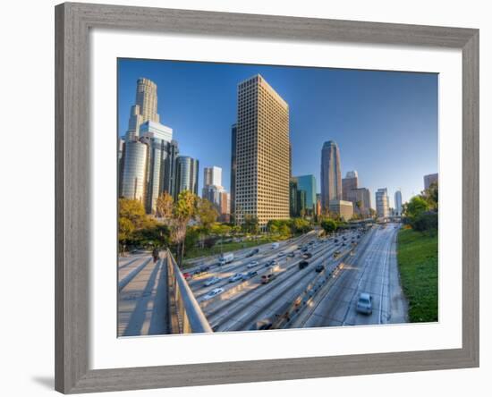 California, Los Angeles, Downtown, USA-Alan Copson-Framed Photographic Print