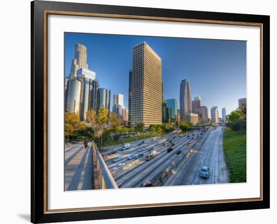 California, Los Angeles, Downtown, USA-Alan Copson-Framed Photographic Print