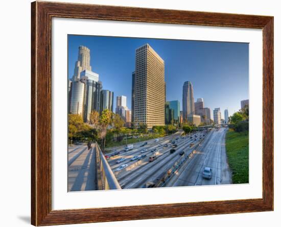 California, Los Angeles, Downtown, USA-Alan Copson-Framed Photographic Print