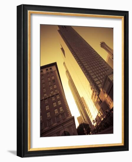 California, Los Angeles, Downtown, USA-Alan Copson-Framed Photographic Print