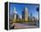 California, Los Angeles, Downtown, USA-Alan Copson-Framed Premier Image Canvas