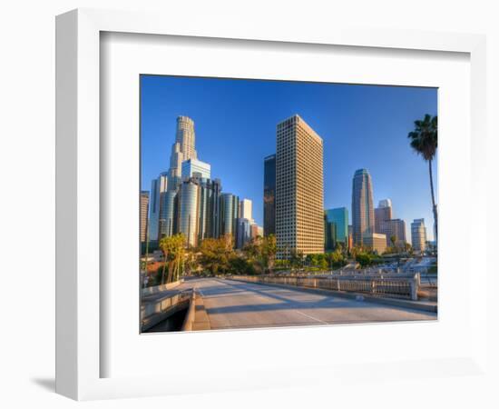 California, Los Angeles, Downtown, USA-Alan Copson-Framed Photographic Print