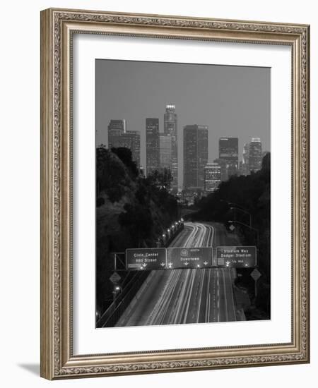 California, Los Angeles, Route 110, USA-Alan Copson-Framed Photographic Print