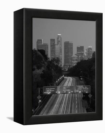 California, Los Angeles, Route 110, USA-Alan Copson-Framed Premier Image Canvas