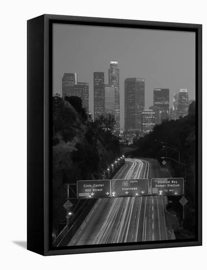 California, Los Angeles, Route 110, USA-Alan Copson-Framed Premier Image Canvas