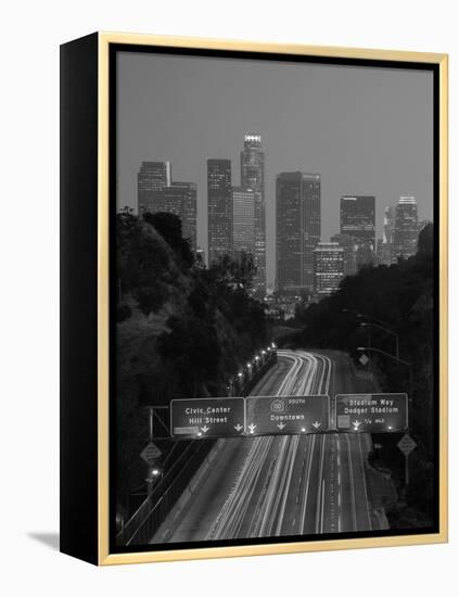 California, Los Angeles, Route 110, USA-Alan Copson-Framed Premier Image Canvas