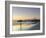 California, Los Angeles, Santa Monica Beach, Pier and Ferris Wheel, USA-Michele Falzone-Framed Photographic Print