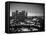 California, Los Angeles, Skyline of Downtown Los Angeles, USA-Michele Falzone-Framed Premier Image Canvas