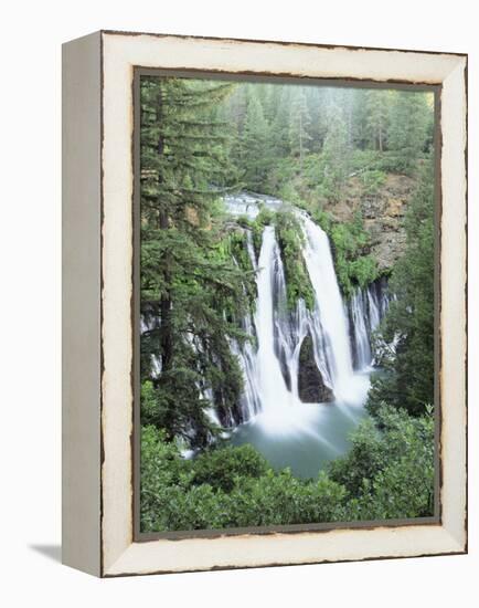 California, Mcarthur Burney Falls Memorial State Park, Burney Falls-Christopher Talbot Frank-Framed Premier Image Canvas