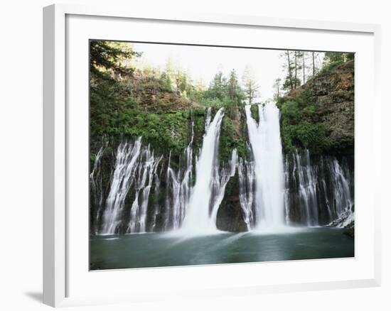 California, Mcarthur–Burney Falls Memorial State Park, Burney Falls-Christopher Talbot Frank-Framed Photographic Print