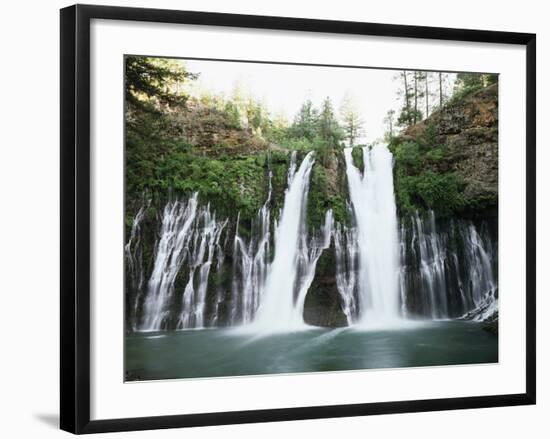 California, Mcarthur–Burney Falls Memorial State Park, Burney Falls-Christopher Talbot Frank-Framed Photographic Print