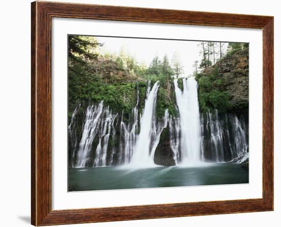 California, Mcarthur–Burney Falls Memorial State Park, Burney Falls-Christopher Talbot Frank-Framed Photographic Print