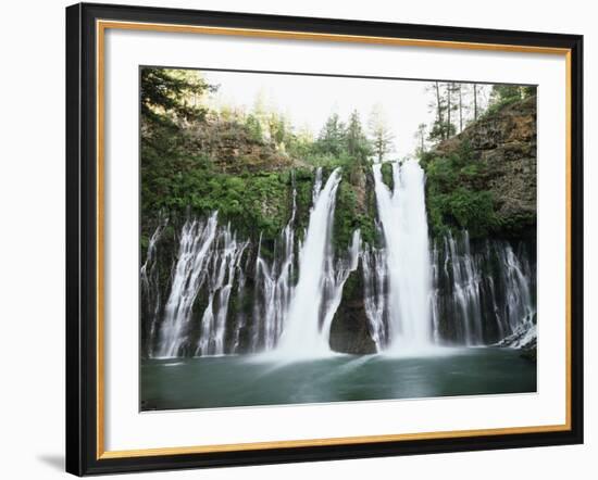 California, Mcarthur–Burney Falls Memorial State Park, Burney Falls-Christopher Talbot Frank-Framed Photographic Print