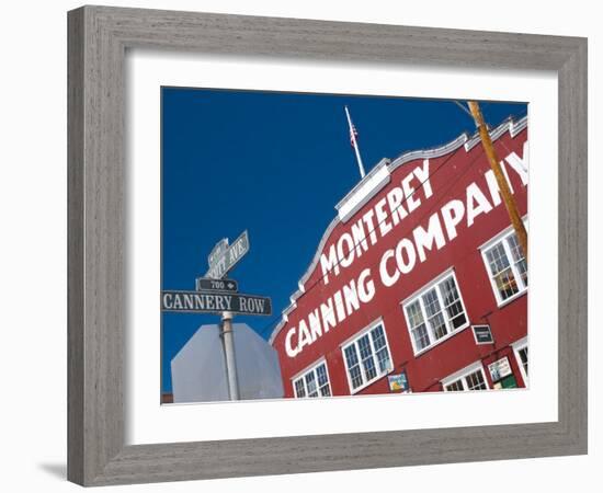 California, Monterey, Cannery Row, USA-Alan Copson-Framed Photographic Print