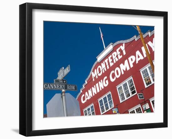 California, Monterey, Cannery Row, USA-Alan Copson-Framed Photographic Print