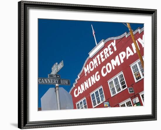 California, Monterey, Cannery Row, USA-Alan Copson-Framed Photographic Print