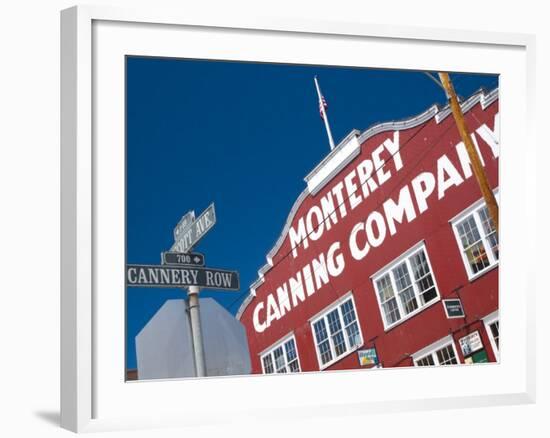 California, Monterey, Cannery Row, USA-Alan Copson-Framed Photographic Print