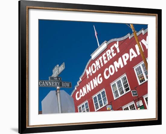 California, Monterey, Cannery Row, USA-Alan Copson-Framed Photographic Print