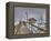 California, Morro Bay, Morro Rock, USA-Alan Copson-Framed Premier Image Canvas