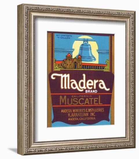 California Muscatel, Madera-null-Framed Art Print