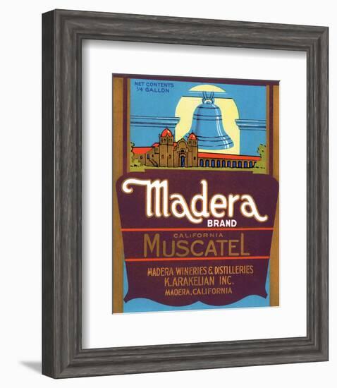 California Muscatel, Madera-null-Framed Art Print