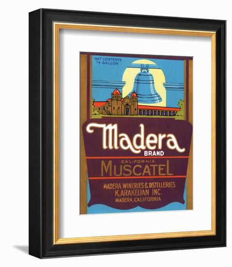 California Muscatel, Madera-null-Framed Art Print