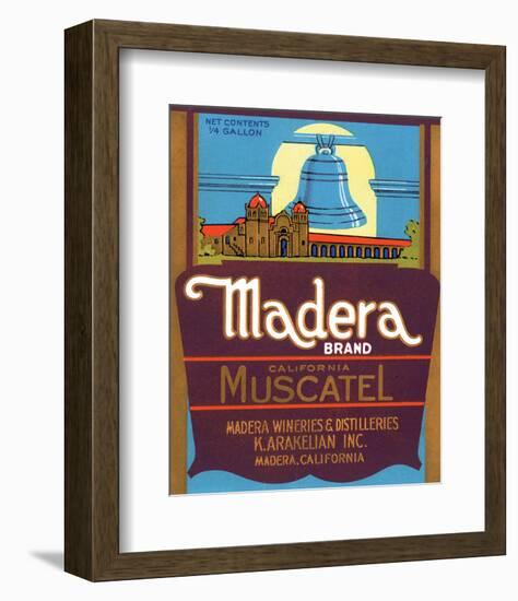 California Muscatel, Madera-null-Framed Art Print