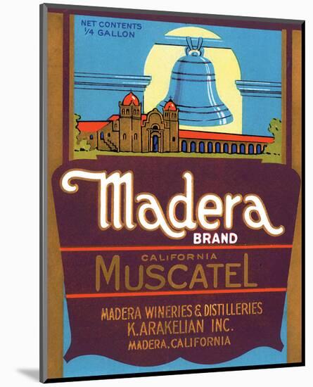 California Muscatel, Madera-null-Mounted Art Print