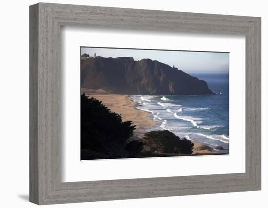 California. Pacific Coast Highway 1, South of Carmel by the Sea-Kymri Wilt-Framed Photographic Print