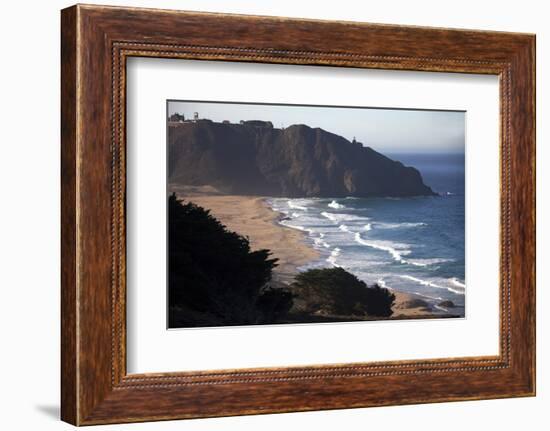 California. Pacific Coast Highway 1, South of Carmel by the Sea-Kymri Wilt-Framed Photographic Print