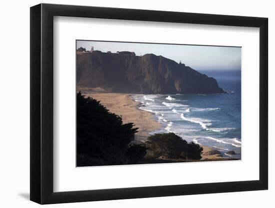 California. Pacific Coast Highway 1, South of Carmel by the Sea-Kymri Wilt-Framed Photographic Print