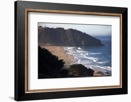 California. Pacific Coast Highway 1, South of Carmel by the Sea-Kymri Wilt-Framed Photographic Print