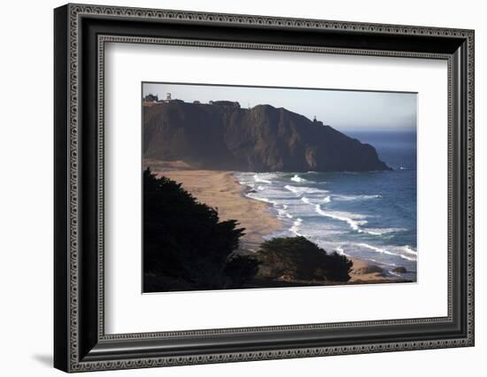 California. Pacific Coast Highway 1, South of Carmel by the Sea-Kymri Wilt-Framed Photographic Print