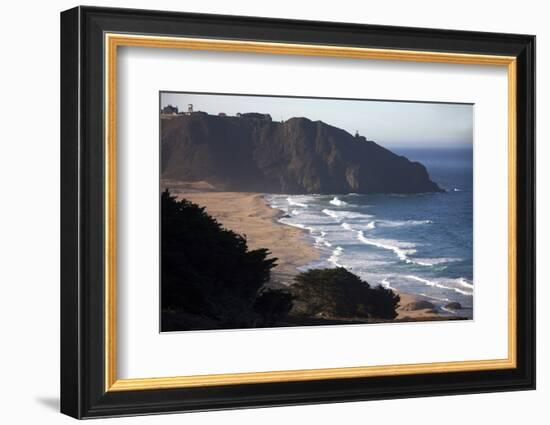 California. Pacific Coast Highway 1, South of Carmel by the Sea-Kymri Wilt-Framed Photographic Print