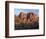 California, Pinnacles National Park, Sunrise Highlights Spires and Crags-John Barger-Framed Photographic Print