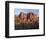 California, Pinnacles National Park, Sunrise Highlights Spires and Crags-John Barger-Framed Photographic Print