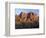 California, Pinnacles National Park, Sunrise Highlights Spires and Crags-John Barger-Framed Photographic Print