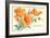 California Poppies, Solvang-null-Framed Art Print