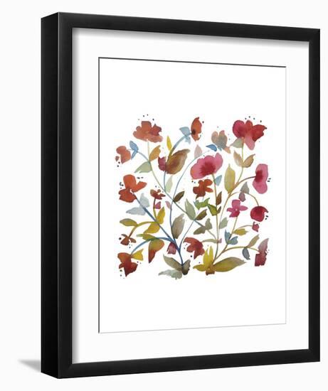 California Poppies-Kiana Mosley-Framed Art Print