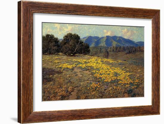 California Poppies-Granville Redmond-Framed Giclee Print